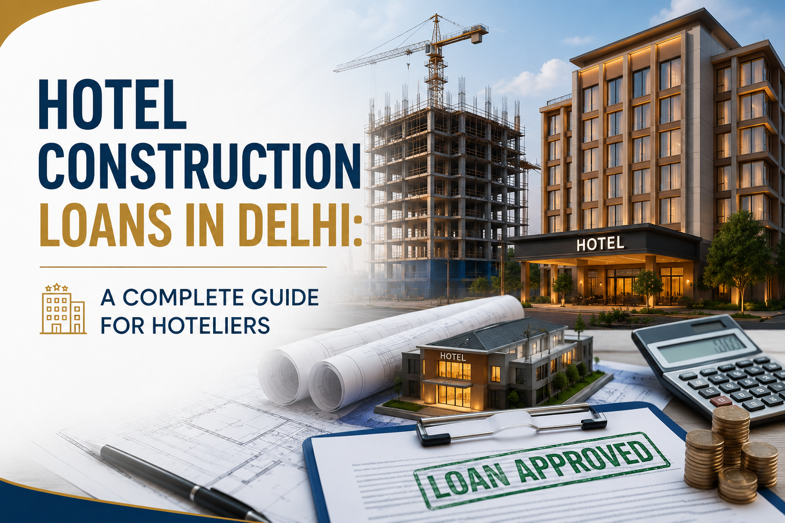 Hotel Construction Loans in Delhi: A Complete Guide for Hoteliers